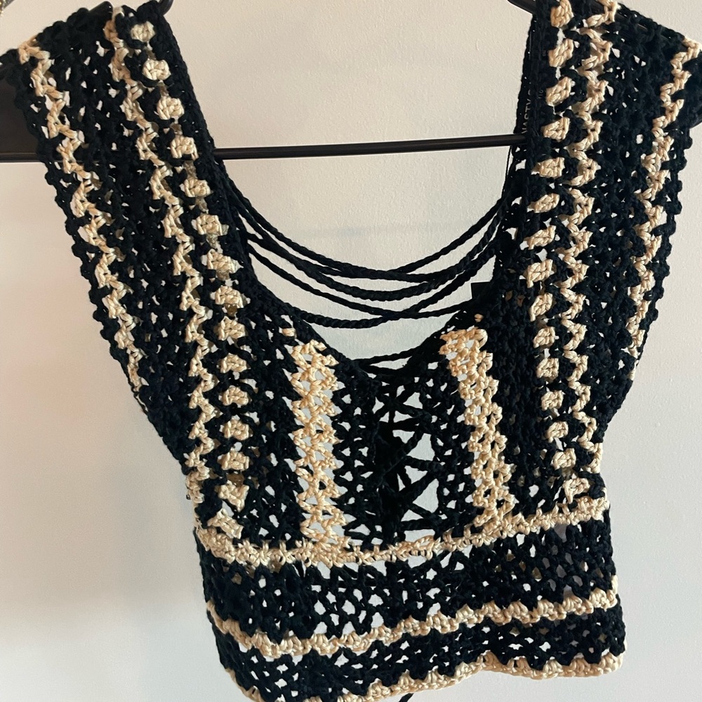 NastyGal Crochet Top - Sz: 0